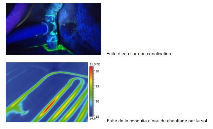 Fuite par caméra thermique (2)